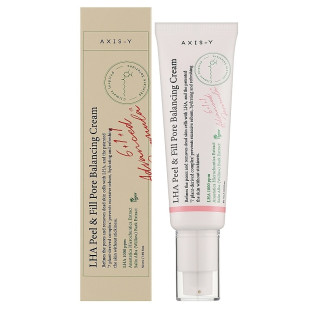 Крем AXIS-Y LHA Peel & Fill Pore Balancing Cream 50ml